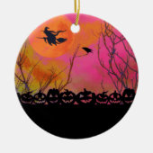 ハロウィーン セラミックオーナメント (正面)