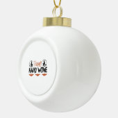 ハロウィーン セラミックボールオーナメント (右)