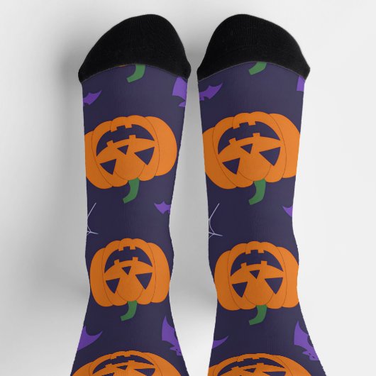 ハロウィーン ソックス (上部)