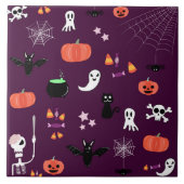 ハロウィーン タイル (正面)