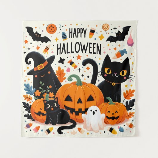 ハロウィーン タペストリー (正面)