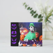 ハロウィーン – ダルマチア – ダッシュ ポストカード (スタンド正面)