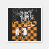 ハロウィーン ダンス スタンダードカクテルナプキン (正面)