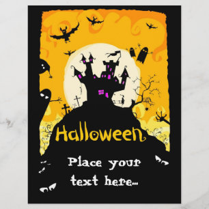 ハロウィーン チラシ