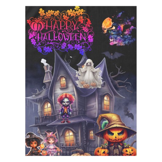 ハロウィーン テーブルクロス (正面)