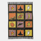 ハロウィーン デコレーション キッチン タオル (縦)