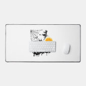 ハロウィーン デスクマット (キーボード&マウス)