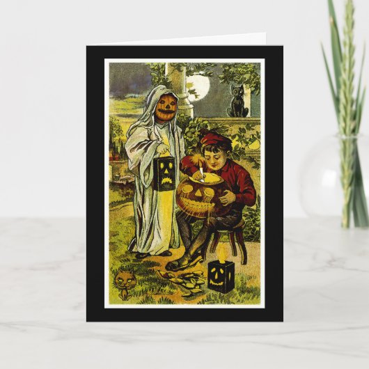 ハロウィーン·トリック·オア·トリーター カード (正面)