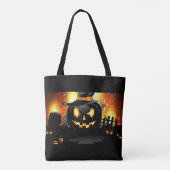 ハロウィーン トートバッグ (裏面)