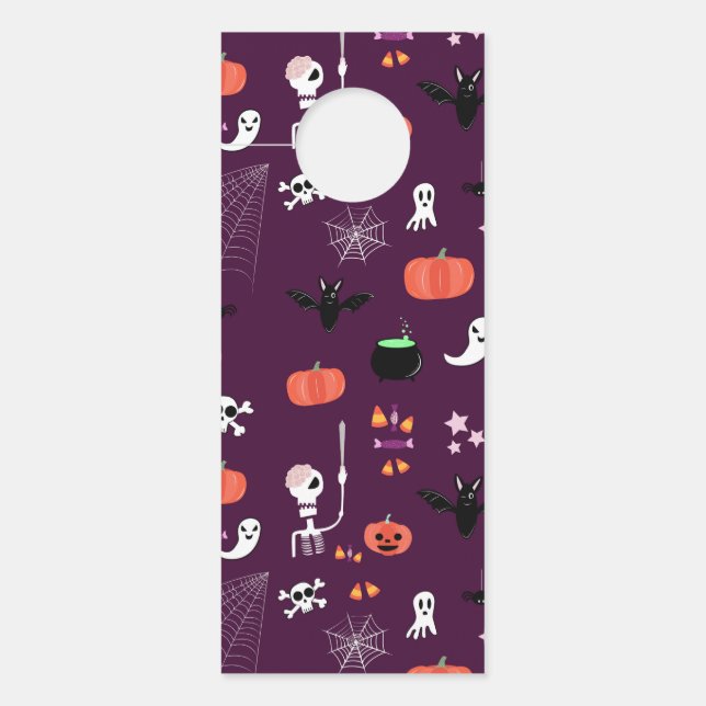 ハロウィーン ドアノブサイン (正面)