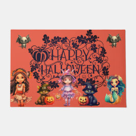 ハロウィーン ドアマット