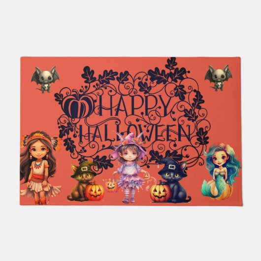 ハロウィーン ドアマット (正面)