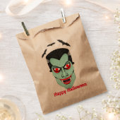 ハロウィーン、ドラキュラ、こうもり、誕生日パーティー、カスタム、 フェイバーバッグ (クリップ留めされた状態)