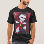 ハロウィーン ドラキュラ Tシャツ (正面)