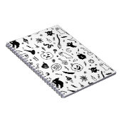 ハロウィーン・ドードル・ノート雑誌art decor ノートブック (右側)