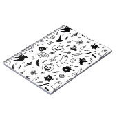 ハロウィーン・ドードル・ノート雑誌art decor ノートブック (左側)