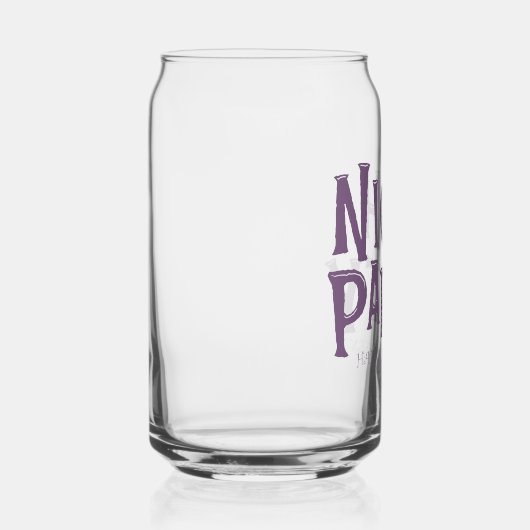 ハロウィーン"ナイトパーティー"ガラス – 不気味飲み物用品 ガラス缶 (右)