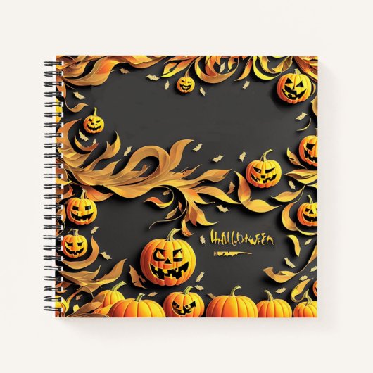 ハロウィーン ノートブック (正面)