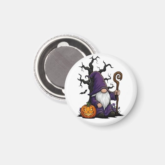 ハロウィーン・ノームマグネット マグネット (正面/裏面)
