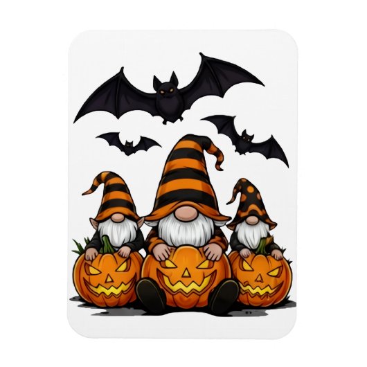 ハロウィーン・ノームマグネット マグネット (縦)