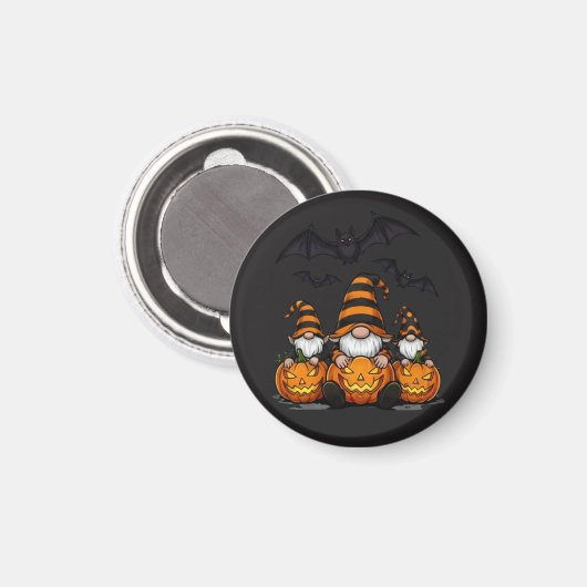 ハロウィーン・ノームマグネット マグネット (正面/裏面)