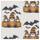 ハロウィーン・ノーム生地 ファブリック (クローズアップ)