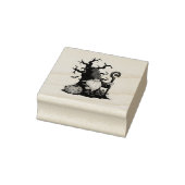ハロウィーン・ノーム ウッドアートスタンプ ラバースタンプ (スタンプ)