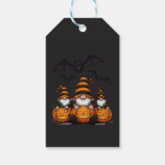 ハロウィーン・ノーム ギフトタグ (正面)