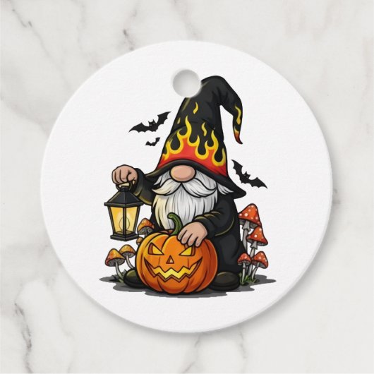 ハロウィーン・ノーム・ギフトタグ フェイバータグ (正面)