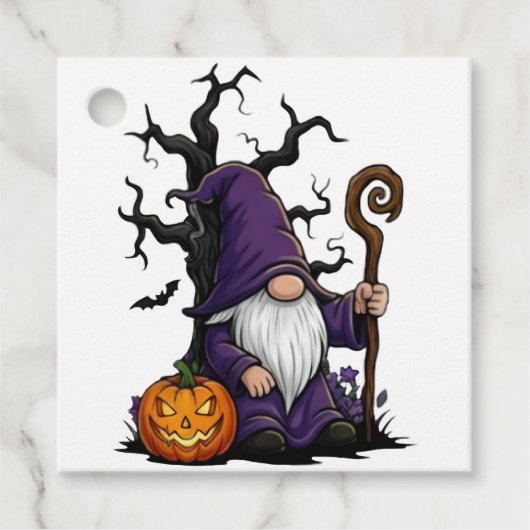 ハロウィーン・ノーム・ギフトタグ フェイバータグ (正面)