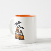 ハロウィーン・ノーム コーヒーマグ ツートーンマグカップ (正面左)