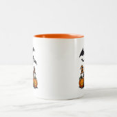 ハロウィーン・ノーム コーヒーマグ ツートーンマグカップ (中央)