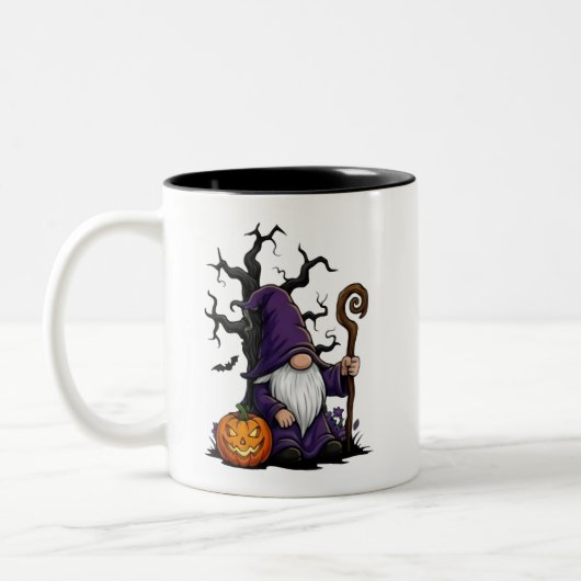 ハロウィーン・ノーム コーヒーマグ ツートーンマグカップ (左)