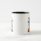 ハロウィーン・ノーム コーヒーマグ ツートーンマグカップ (中央)