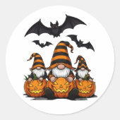 ハロウィーン・ノーム ステッカー (正面)