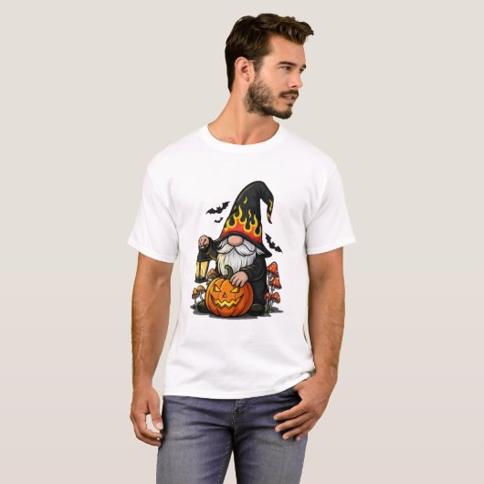 ハロウィーン・ノーム ベーシックTシャツ Tシャツ (正面フル)