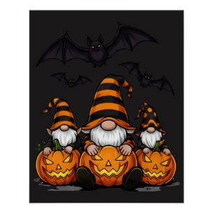 ハロウィーン・ノーム 光沢ポスター ポスター