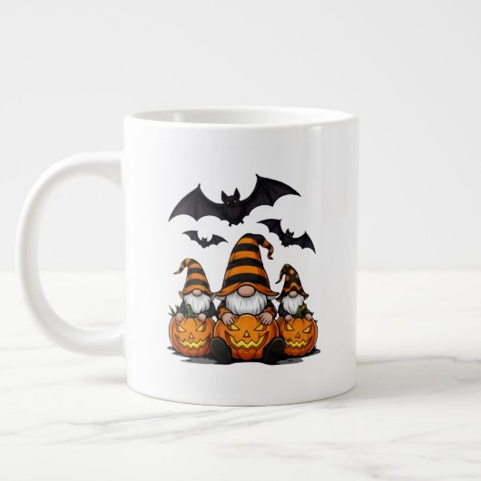 ハロウィーン・ノーム 巨大マグカップ ジャンボコーヒーマグカップ (左)