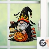 ハロウィーン・ノーム 窓用デカール ウィンドウサイン (ホーム)
