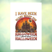 ハロウィーン ハロウィン かぼちゃ 魔法使い お城 怖い ウィンドウサイン (シート3)