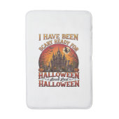 ハロウィーン ハロウィン かぼちゃ 魔法使い お城 怖い バスマット (正面縦)