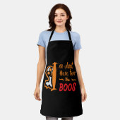 ハロウィーン、ハロウィーンの魔女、ハロウィーンの衣装 エプロン (着用した状態)