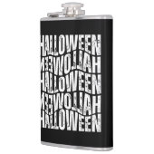 ハロウィーン ハロウィーン ウォーぷ タイポグラフィ フラスク (左)