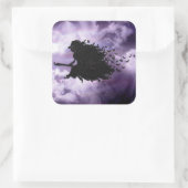 ハロウィーン – ハローズエバ魔女 スクエアシール (バッグ)