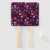 ハロウィーン ハンドファン (正面&裏面)