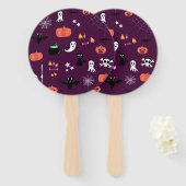 ハロウィーン ハンドファン (正面&裏面)