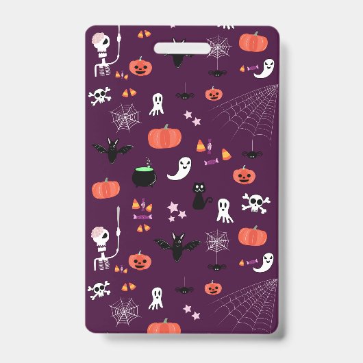 ハロウィーン バッジ (正面)