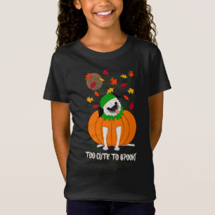 ハロウィーン·パグ:子どものTシャツをだますには可愛すぎる Tシャツ