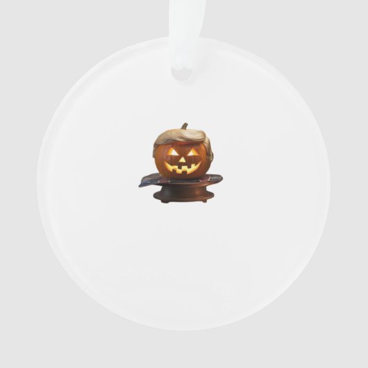 ハロウィーン、パンプキントランプキン、ハロウィーンを素晴らし作る オーナメント (正面)