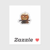 ハロウィーン、パンプキントランプキン、ハロウィーンを素晴らし作る シール (シート)